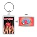 Hot Little Devil Flames Keychain