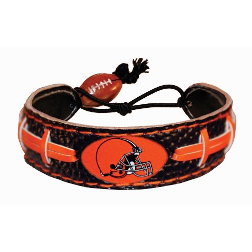 Cleveland Browns Team Color NFL Football Bracelet