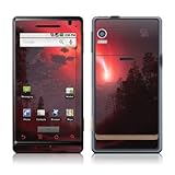 Red Harbinger Design Protective Skin Decal Sticker for Motorola Droid Cell Phone