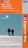 Glenshee and Braemar: The Cairnwell and Glas Maol (OS Explorer Map)
