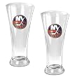 New York Islanders 2pc 19oz Pilsner Glass Set - Primary Logo NHL Hockey