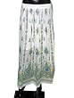 Designer White Women's Skirt Belly Dance Dcrapechic India Skirt