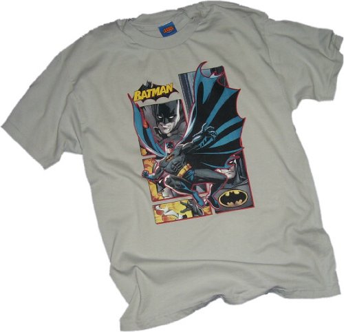  Batman -- Comic Panels -- Justice League Youth T-Shirt