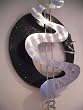 Large ABSTRACT metal WALL SCULPTURE modern art - Avra