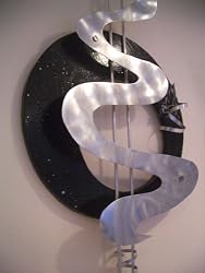 Large ABSTRACT metal WALL SCULPTURE modern art - Avra