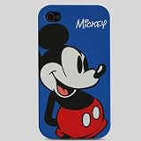 Focus Blue Disney Mickey Mouse Hard Case for Apple iphone4/4S Xmas Gift