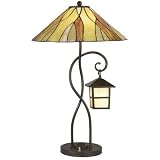 Mission Frontier Tiffany Style Table Lamp