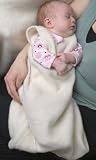 Soft Baby Sleeper, Natural White, 3 - 6 months