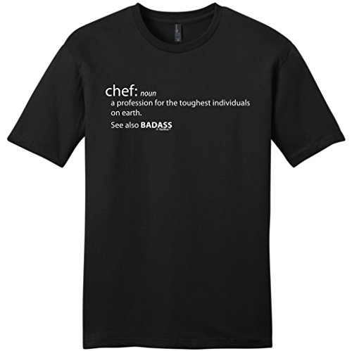 Chef Gift Funny Definition Badass Young Mens T-Shirt