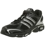 adidas Mens Supreme Cushion Running Shoe,Black/SilverBlack,9 M