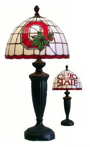 Traditions Artglass OSU500 Ohio State Collegiate Tiffany Desk