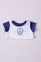 Love, Hope, Peace T-Shirt fits Webkinz, Shining Star and 8" - 10" Make Your Own Stuffed Animals