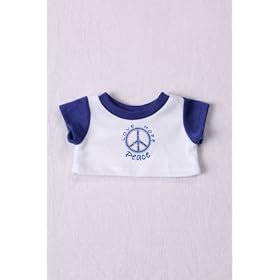 Love, Hope, Peace T-Shirt fits Webkinz, Shining Star and 8
