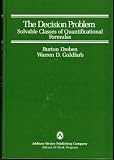 Decision Problem: Solvable Classes of Quantificational Formulas