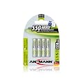 Ansmann 5030772 Micro AAA 550 mAh NiMH Akku 4er Set