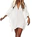 HUUSA Sexy Womens Rayon Flutter Sleeve Skirt Beach Swimwear Cover-up