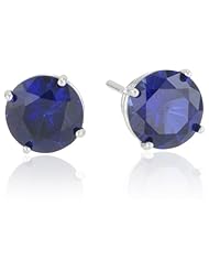 10k Gold Gemstone Stud Earrings
