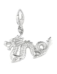 Sterling silver CHINESE DRAGON (Charm)