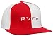RVCA Cro-Cop Men's Fitted Hat - Red / White