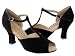 Ballroom Dance Shoe T-Strap Black Nubuck