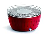 LotusGrill 435 XL BR rauchfrei Holzkohlegrill, Serie 435 XL, feuerrot