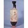 Thanatos painter (Hypnos and Thanatos embed a dead (Lekythos D 56)) Art Poster Print - 11x17