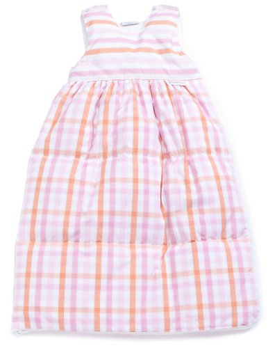 Tavolinchen 40/543-35-70 - Daunenschlafsack Karo rose Gr&ouml;&szlig;e 70 cm