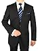 LUCIANO NATAZZI Italian Men's Suit 160'S Cashmere Wool 2 Button Stripe