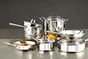 Emeril Stainless Steel 10 Piece Cookware Set