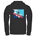 Australian Cattle Dog Surfer Hoodie (dark)