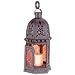Amber Glass Moroccan Lantern