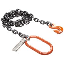 Mazzella SOG Welded Alloy Chain Sling, Fixed-Leg, Grade 80, Vertical Load Capacity