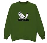 Birman - Sweatshirt T-Shirt, Forest Green, Small
