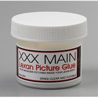 XXX Main Lexan Picture Glue (Dries Clear/Flexible)
