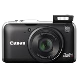 Canon PowerShot SX230 HS (12.1 MP, 14x optical zoom) blackby Canon