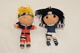 Naruto vs. Sasuke Set of 2 Voodoo String Doll Keychain Lucky Charm