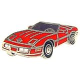 1986 Corvette Convertible Pin Red 1