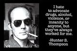 Hunter S. Thompson , 3x2