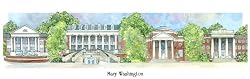 Mary Washington - Collegiate Sculptured Ornament