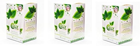Beauty Set : 3 Units of 2x Colly Chlorophyll Plus Fiber, Green Tea Health and Detox Weight Loss Diet [Free Facial Hair Epicare Spring A1Remover]
