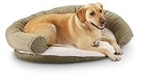 Super Soft Bolster Pet Bed, SEDONA RED