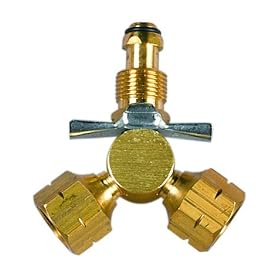 Century Y Female POL Adapter