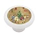 Asian Warriors Decorative High Gloss Ceramic Drawer Knob