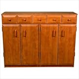 CD DVD Blu-ray Media Storage Cabinet With Drawers