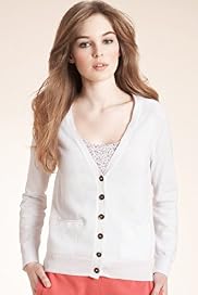 Angel Pure Cotton Grandad Collar Cardigan
