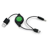 Buy Boxwave MiniSync Retractable Sync and Charge Cable for Creative NOMAD Jukebox Zen...