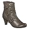 Women's Xhilaration&reg; Kattie Buckle Ankle Boots - Grey