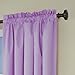 Eclipse Kids 12429042X084PUR Wave 42-Inch by 84-Inch Room Darkening Single Window Curtain Panel, Purple