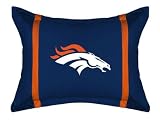 Denver Broncos Standard Sham Bed Pillowcase