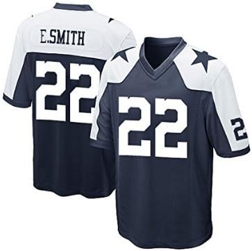 Emmitt Smith #22 Elite Throwback Jersey - Navy Blue